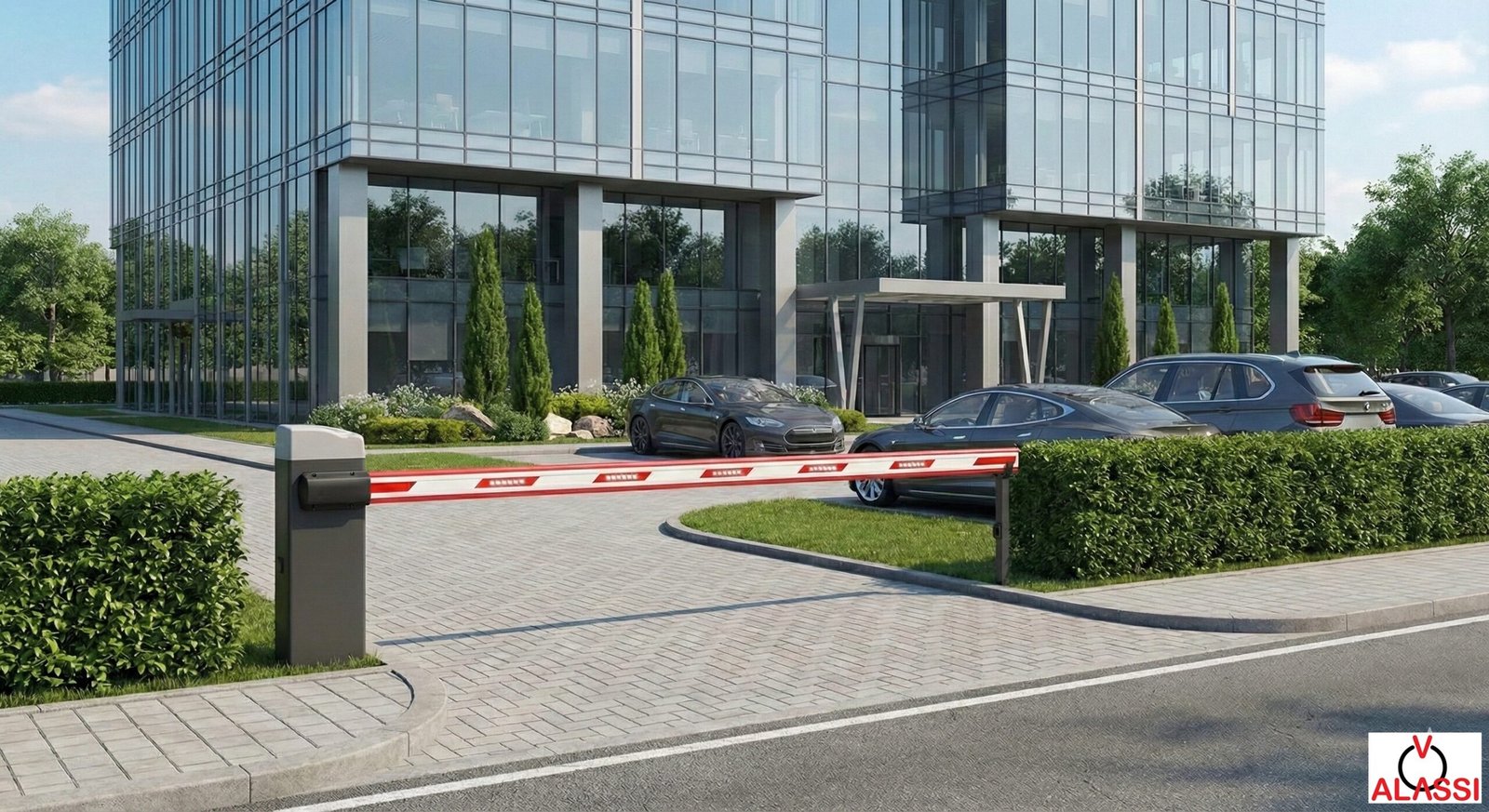 Automatska rampa za parking i kontrolu prolaza cena